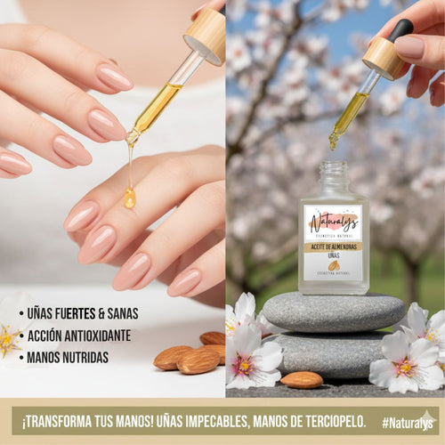 Aceite de Almendras para Manos y Uñas