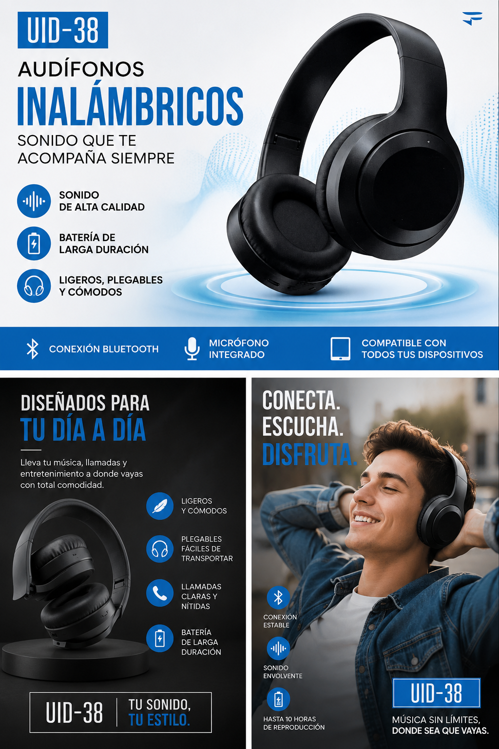 Auriculares Deportivos inalámbricos