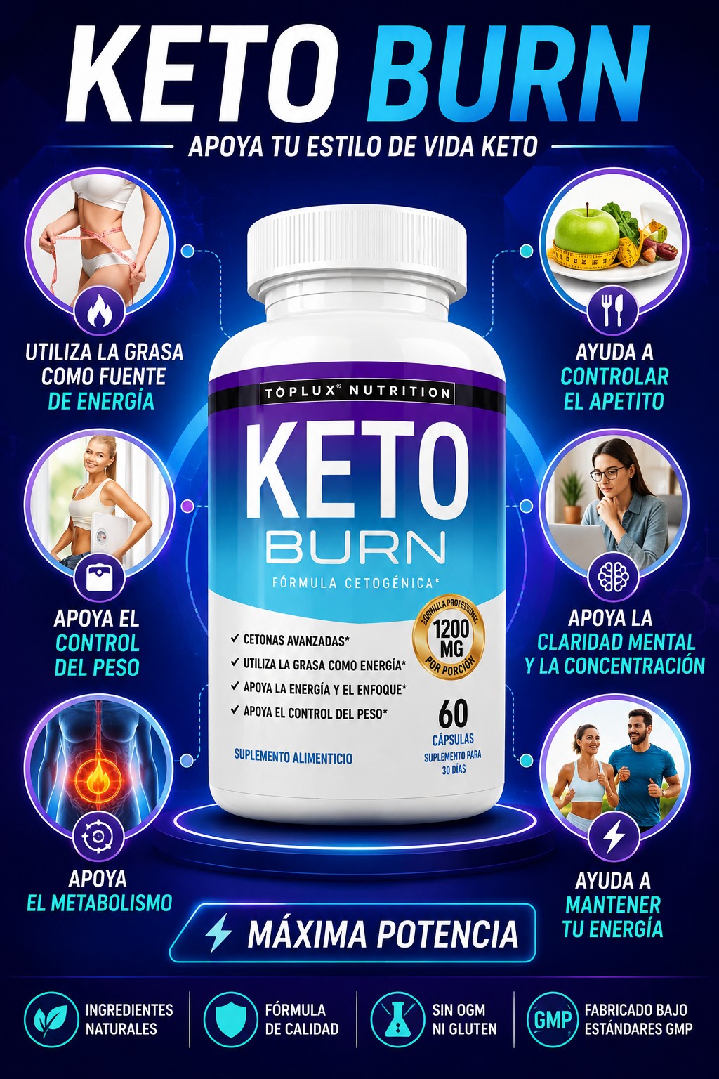 keto burn 60 capsulas